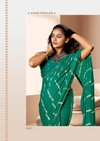 Amrita Vol 1 By Kashvi Dull Moss Printed Wholesale Leheriya Sarees In India

